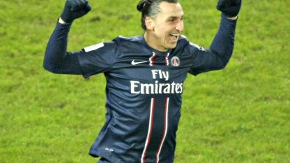 zlatan in azione