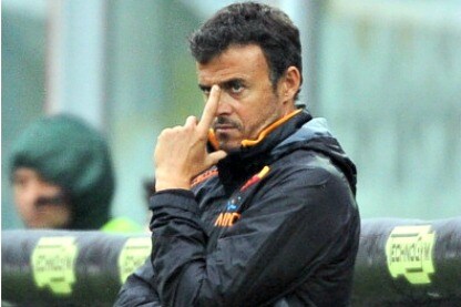 l'ex tecnico della roma luis enrique