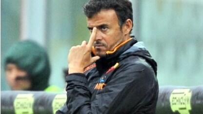 l'ex tecnico della roma luis enrique