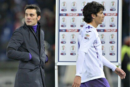 montella esce dal campo dopo derby