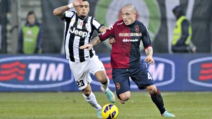 radja nainggolan in azione