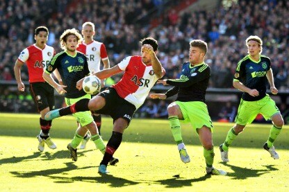 l'attaccante pugliese del feyenoord