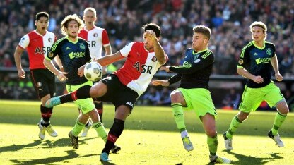 l'attaccante pugliese del feyenoord