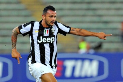 simone pepe della juve in azione