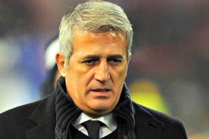 allenatore della lazio petkovic in campo