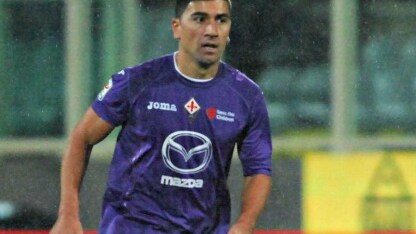 il centrocampista cileno della fiorentina