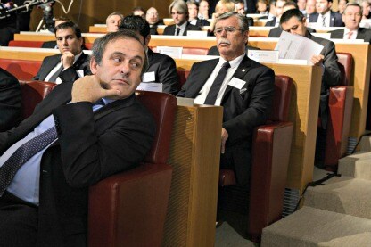 michel platini in aula