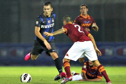 un'azione della primavera della roma