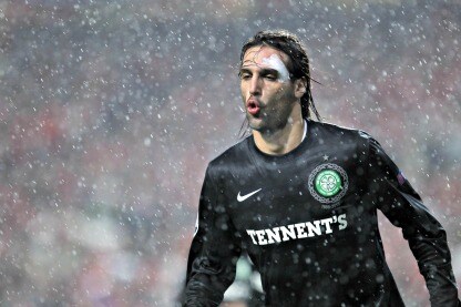 l'attaccante greco del celtic, samaras