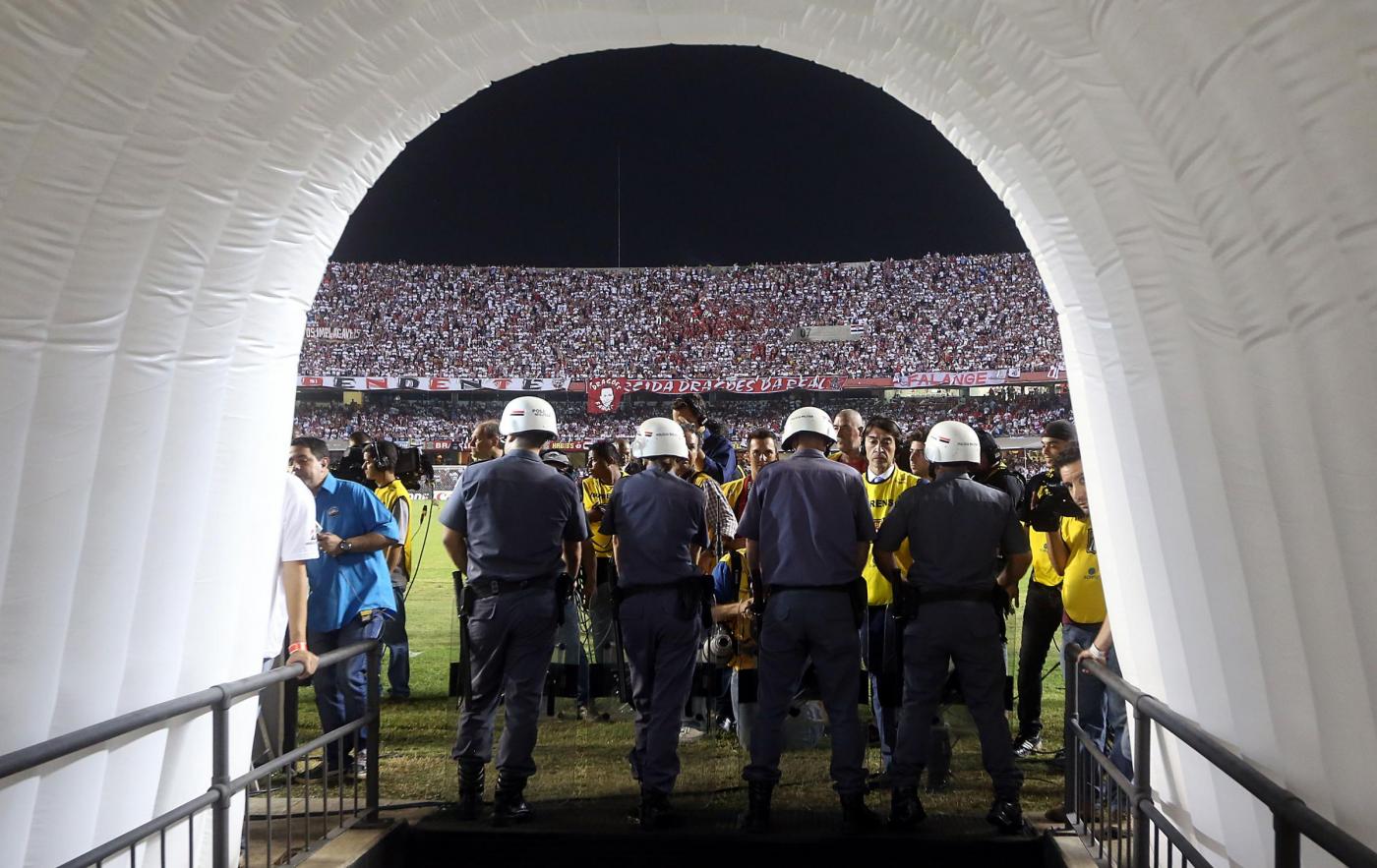 Il San Paolo ha vinto la Copa Sudamericana 2012. La finale, con il Tigre, è durata solo 45 minuti. Perchè gli argentini si sono rifiutati di tornare in campo nella ripresa.