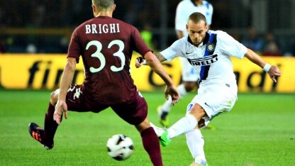 wesley sneijder all'inter
