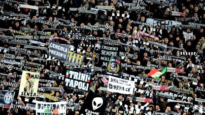 tifosi della juve allo stadio