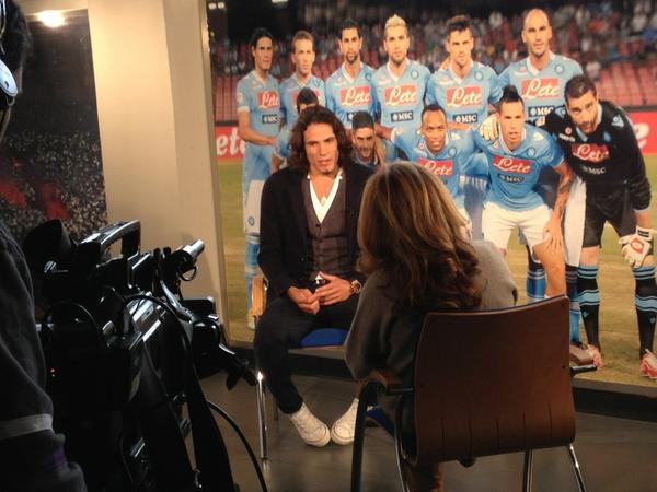 Cavani al tg1