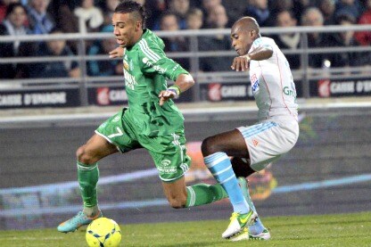 l'attaccante del sant'etienne