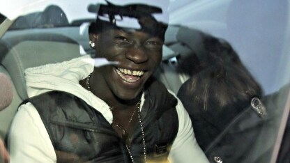 il sorriso di balotelli