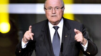 il presidente della fifa blatter
