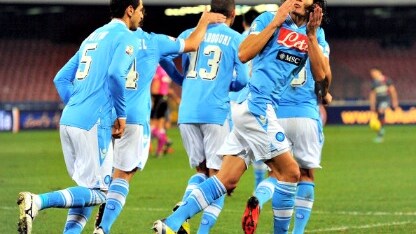 l'attaccante del napoli