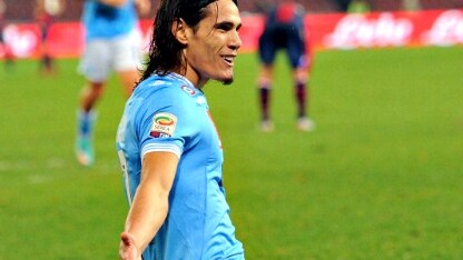 l'attaccante del napoli