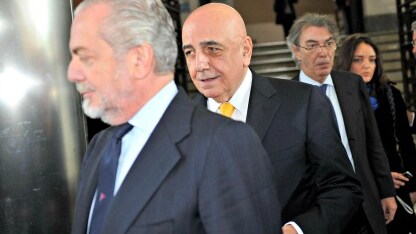 il presidente del napoli in lega