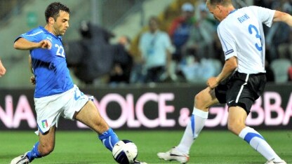 rossi con la maglia della nazionale