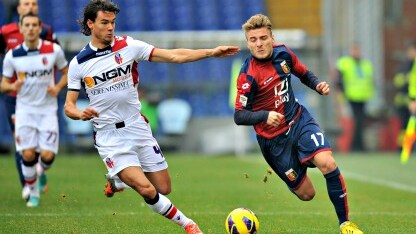 l'attaccante genoano
