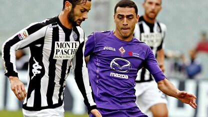 l'attaccante argentino del Siena