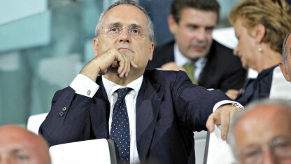 il presidente della Lazio