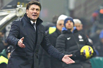 walter mazzarri sulla panchina del napoli