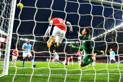 una partita di premier league