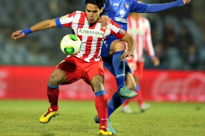 falcao in azione