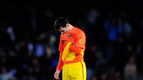 Il Barcellona, che aveva vinto 18 partite su 19, a San Sebastian ha perso il primo match nella Liga 2012/2013.