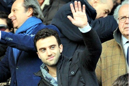 giuseppe rossi a firenze allo stadio