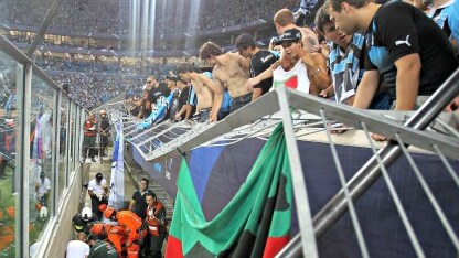 i tifosi brasiliani del gremio