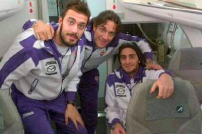la foto di Toni con Viviano e Aquilani
