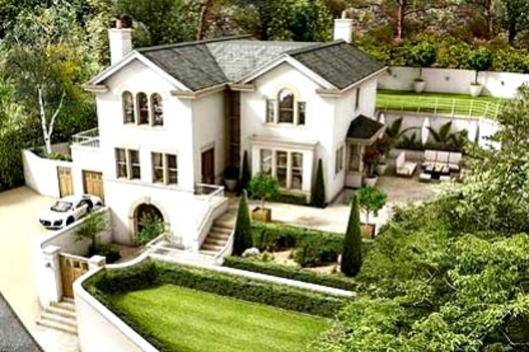 la villa di balotelli a manchester