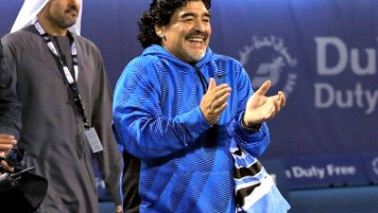 diego armando maradona a napoli