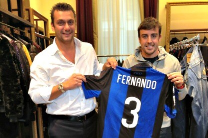 il pilota della rossa, Alonso