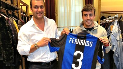 il pilota della rossa, Alonso