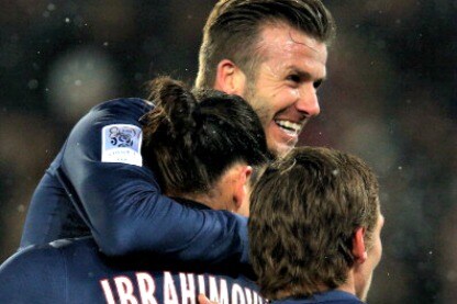 david beckham col psg