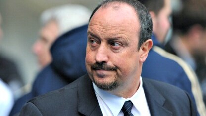 rafa benitez sulla panchina dei blues