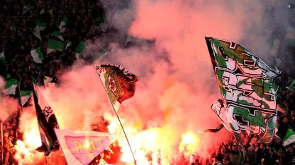 tifosi del borussia a roma