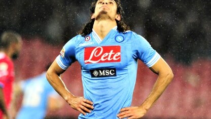 edinson cavani del napoli
