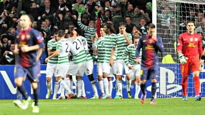 la vittoria del celtic sul barcellona