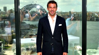 alessandro del piero durante la conferenza stampa