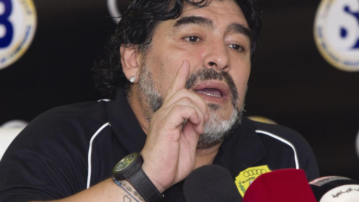 il pibe de oro è stato querelato da diego armando jr