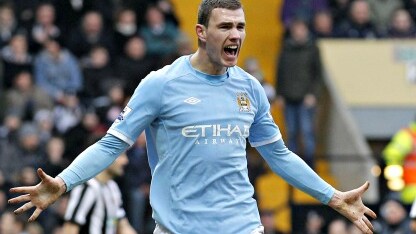 l'attaccante bosniaco del city