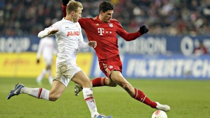 l'attaccante tedesco del bayern