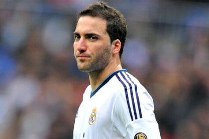 gonzalo higuain del madrid