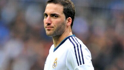 gonzalo higuain del madrid