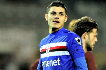 mauro icardi della sampdoria